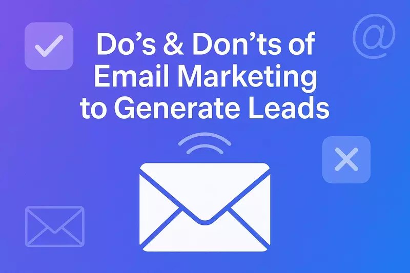 email marketing to generate leads